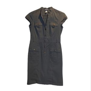 H&M Army Green Dress Size 10